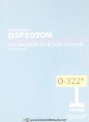 Okuma-Okuma OSP5020M, Automation Function Manuals Year (1989)-OSP5020M-01